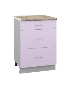 Шкаф-стол кухонный Кортекс-мебель Корнелия Лира НШ60р3ш