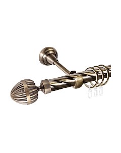 Карниз для штор АС ФОРОС Grace D25К + наконечники Милано Ас форос