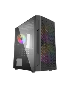 Корпус для компьютера Powercase Mistral Micro Z3B Mesh LED / CMIMZB-L3