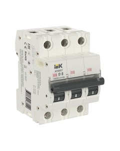 Выключатель автоматический IEK AR-M10N-3-D008 Iek