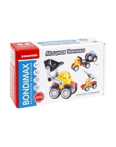Конструктор магнитный Bondibon Bondimax / ВВ6044