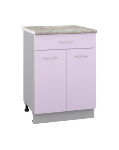 Шкаф-стол кухонный Кортекс-мебель Корнелия Лира НШ60р1ш