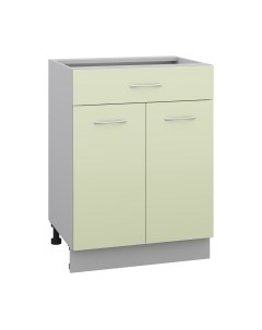 Шкаф-стол кухонный Кортекс-мебель Корнелия Лира НШ60р1ш без столешницы