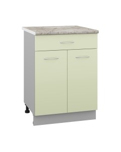 Шкаф-стол кухонный Кортекс-мебель Корнелия Лира НШ60р1ш