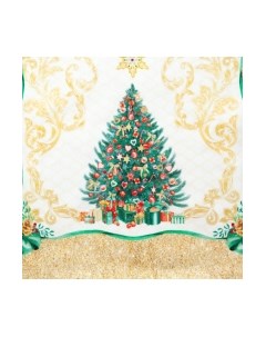 Дорожка на стол Golden Christmas / 5135208 Этель