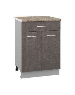 Шкаф-стол кухонный Кортекс-мебель Корнелия Лира НШ60р1ш