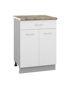 Шкаф-стол кухонный Кортекс-мебель Корнелия Лира НШ60р1ш