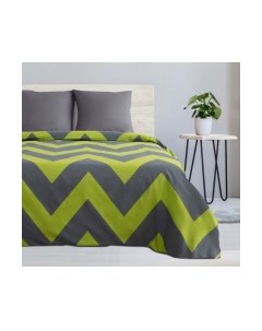 Комплект постельного белья Этель Зеленый шеврон / 2565784