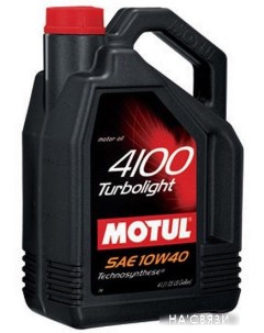 Моторное масло 4100 Turbolight 10W40 5л Motul