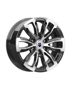 Литой диск K&K Меконг КС959 18x7.5" 6x139.7мм DIA 106.1мм ET 25мм Алмаз черный K&k