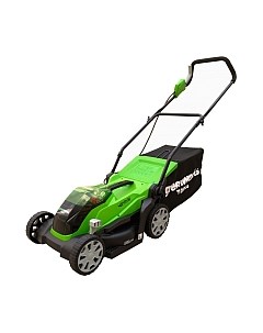 Газонокосилка аккумуляторная Greenworks G40LM35K4 40V 35см / 2501907UB