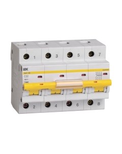 Выключатель автоматический IEK ВА 47-100 32А 4P 10кА С / MVA40-4-032-C Iek