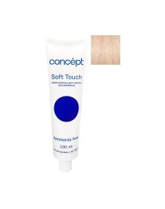 Крем-краска для волос Concept Soft Touch Безаммиачная 10.87