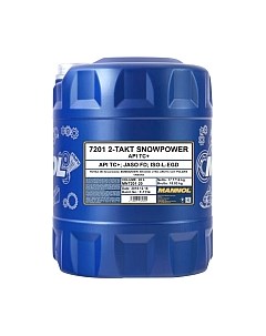Моторное масло Mannol 2 -Takt Snowpower TC+ / MN7201