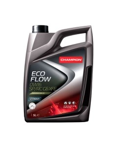 Моторное масло Champion Eco Flow 0W16 SP/RC G6 XFE / 1047246