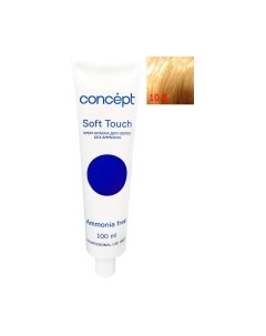 Крем-краска для волос Concept Soft Touch Безаммиачная 10.8