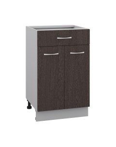 Шкаф-стол кухонный Кортекс-мебель Корнелия Лира НШ50р1ш без столешницы