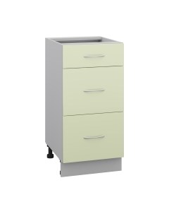 Шкаф-стол кухонный Кортекс-мебель Корнелия Лира НШ40р3ш без столешницы