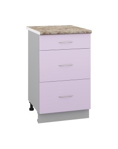 Шкаф-стол кухонный Кортекс-мебель Корнелия Лира НШ50р3ш