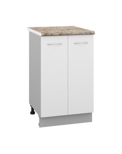 Шкаф-стол кухонный Кортекс-мебель Корнелия Лира НШ50р