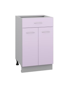 Шкаф-стол кухонный Кортекс-мебель Корнелия Лира НШ50р1ш без столешницы