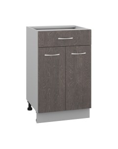 Шкаф-стол кухонный Кортекс-мебель Корнелия Лира НШ50р1ш без столешницы