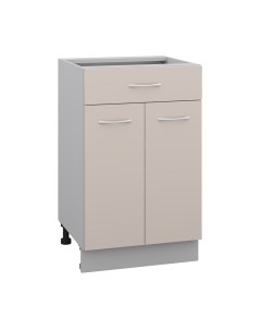 Шкаф-стол кухонный Кортекс-мебель Корнелия Лира НШ50р1ш без столешницы