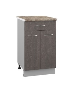 Шкаф-стол кухонный Кортекс-мебель Корнелия Лира НШ50р1ш