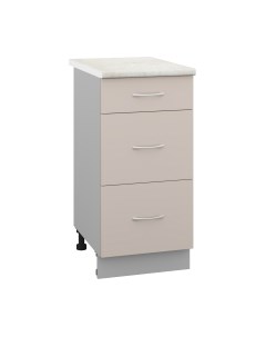 Шкаф-стол кухонный Кортекс-мебель Корнелия Лира НШ40р3ш