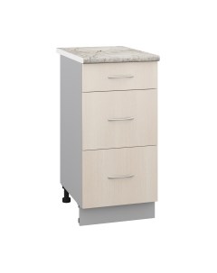 Шкаф-стол кухонный Корнелия Лира НШ40р3ш Кортекс-мебель