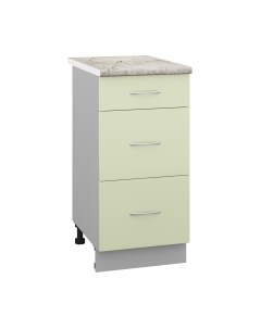 Шкаф-стол кухонный Кортекс-мебель Корнелия Лира НШ40р3ш