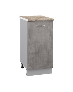 Шкаф-стол кухонный Кортекс-мебель Корнелия Лира НШ40р