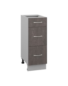 Шкаф-стол кухонный Кортекс-мебель Корнелия Лира НШ30р3ш без столешницы