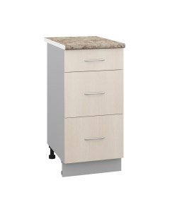 Шкаф-стол кухонный Корнелия Лира НШ40р3ш Кортекс-мебель