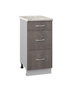 Шкаф-стол кухонный Кортекс-мебель Корнелия Лира НШ40р3ш