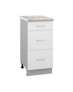 Шкаф-стол кухонный Кортекс-мебель Корнелия Лира НШ40р3ш