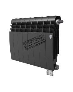 Радиатор биметаллический Royal Thermo BiLiner 350 Noir Sable VR Royal thermo