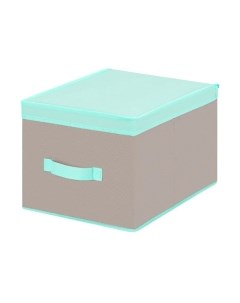 Коробка для хранения Серый с крышкой тиффани / 490343 El casa