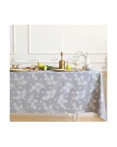 Скатерть Этель Серебряные ветки / 9848015