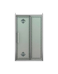 Душевая дверь RETRO-BF-1-110-PP-Cr Cezares