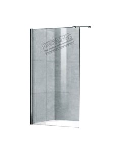 Стеклянная шторка для ванны Cezares LIBERTA-V-1-90/155-C-NERO