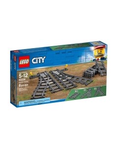Конструктор Lego City Железнодорожные стрелки / 60238