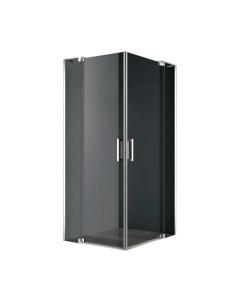 Душевой уголок Cezares SLIDER-AH-2-70/80-80/90-GRIGIO-Cr