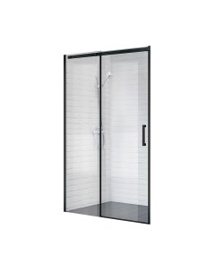 Душевая дверь BelBagno ACQUA-BF-1-120-C-NERO Belbagno