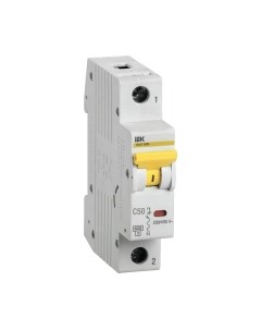 Выключатель автоматический IEK ВА 47-60M 1п 50А C / MVA31-1-050-C Iek