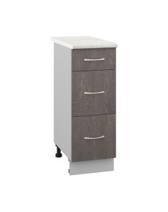 Шкаф-стол кухонный Кортекс-мебель Корнелия Лира НШ30р3ш