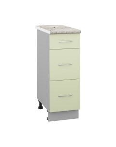 Шкаф-стол кухонный Кортекс-мебель Корнелия Лира НШ30р3ш