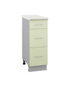 Шкаф-стол кухонный Кортекс-мебель Корнелия Лира НШ30р3ш