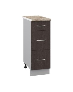 Шкаф-стол кухонный Кортекс-мебель Корнелия Лира НШ30р3ш