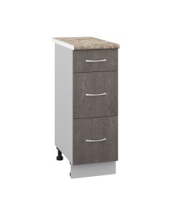 Шкаф-стол кухонный Кортекс-мебель Корнелия Лира НШ30р3ш